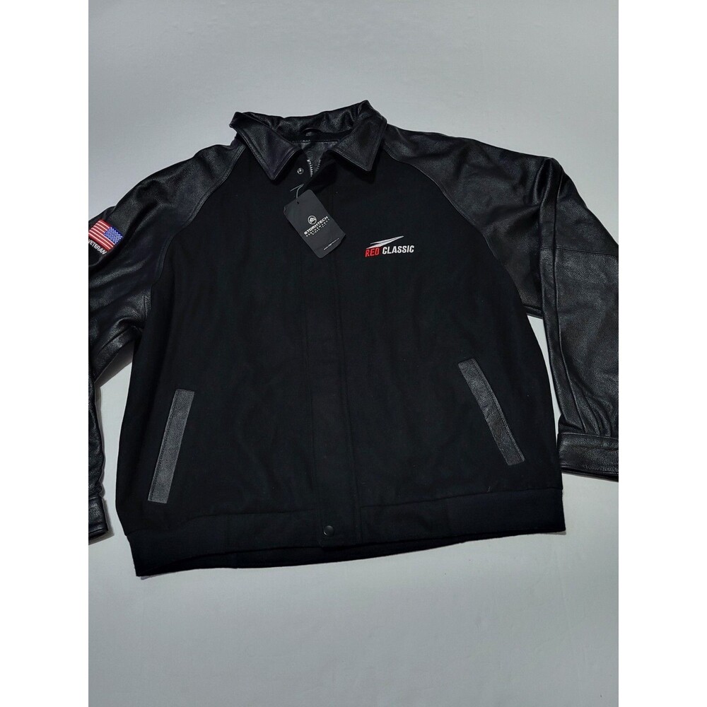 (#C) Stormtech Full Zip Black JACKET SIZE MEN'S XL ( Red Classic)